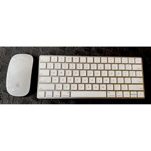 Apple Magic Keyboard + Magic Mouse Wireless Bluetooth – Tested – Clean – Working
